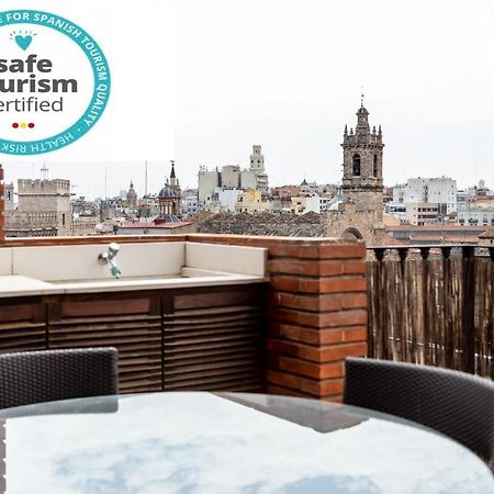 Travel Habitat Atico Ciutat Vella. Leilighet Valencia Eksteriør bilde